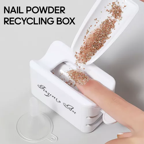 sistema de reciclaje glitter