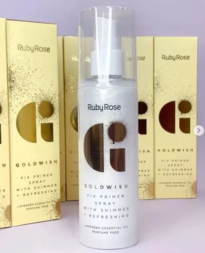 fix primer spray ruby rose gold
