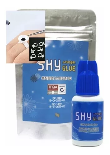 adhesivo azul sky