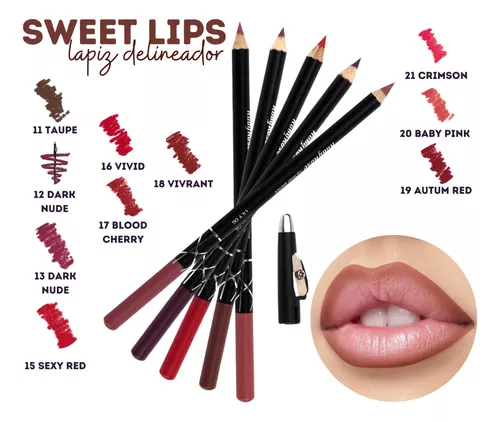 lapiz delineador de labios ruby rose