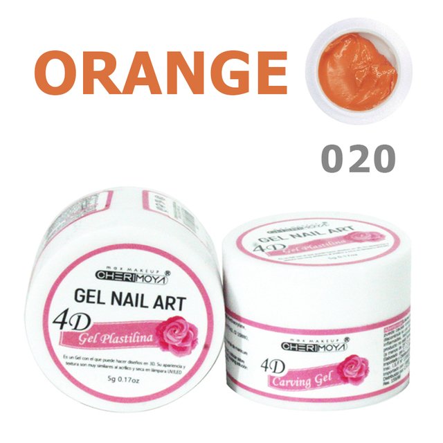Gel plastilina orange CHERIMOYA