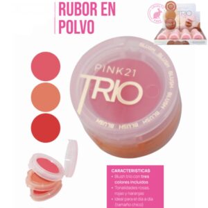 trio blush pink 21