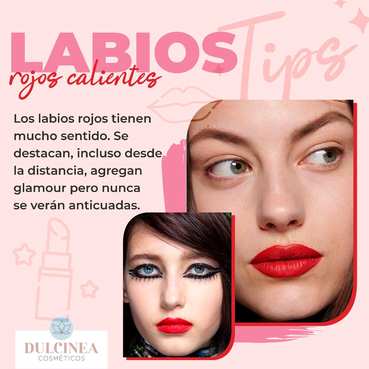 labios rojos