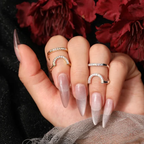 anillos manicure