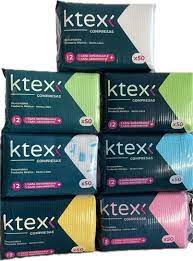 Compresas x50 KTEX - Dulcinea Cosméticos | Todos los insumos que necesitás