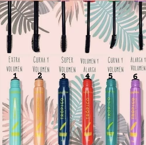 mascara de pestañas tropical ruby rose