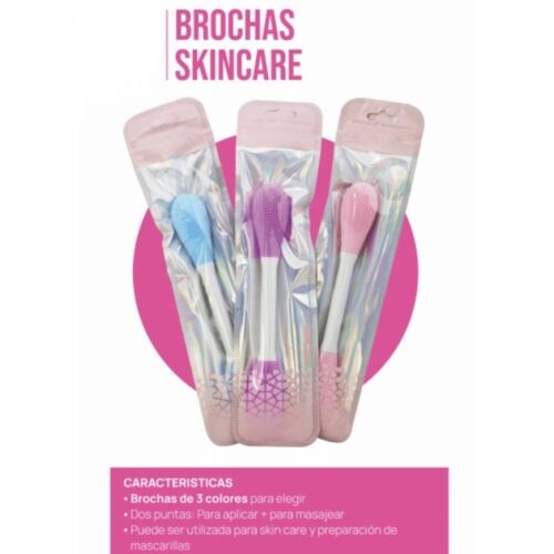 Brocha skin care PINK 21