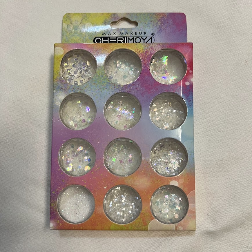 glitter x12 cherimoya blanco