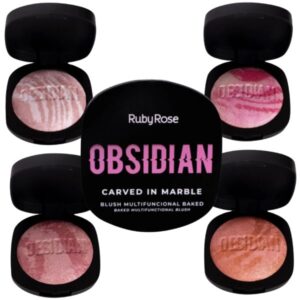 blush multifuncional carved in marble obsidian ruby rose