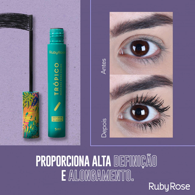 mascara de pestañas tropical ruby rose