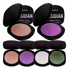iluminadores & sombras mystic glam obsidian ruby rose