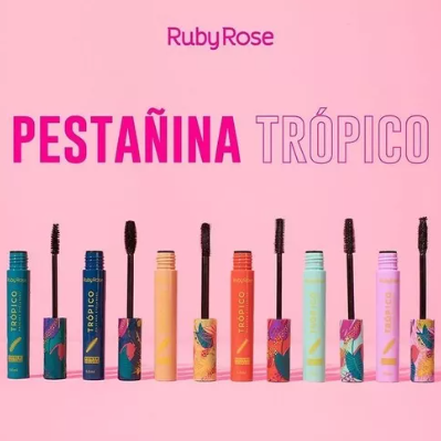 mascara de pestañas tropical ruby rose
