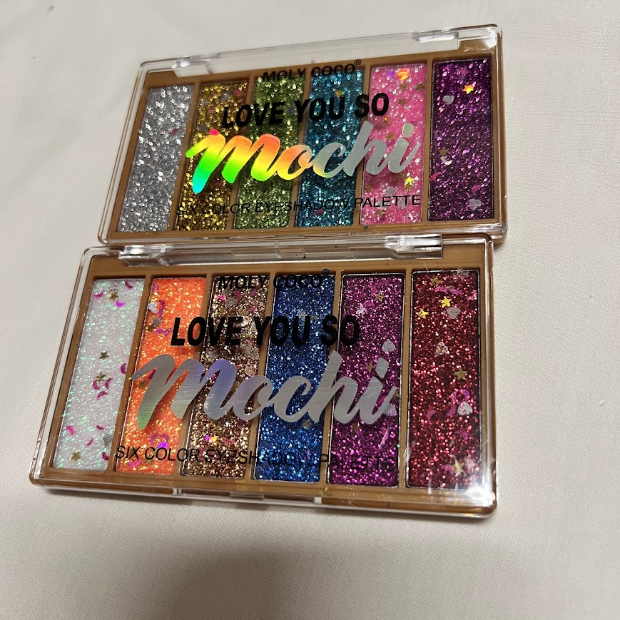 sombra glitter love you so mochi