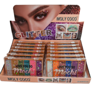 sombra glitter love you so mochi