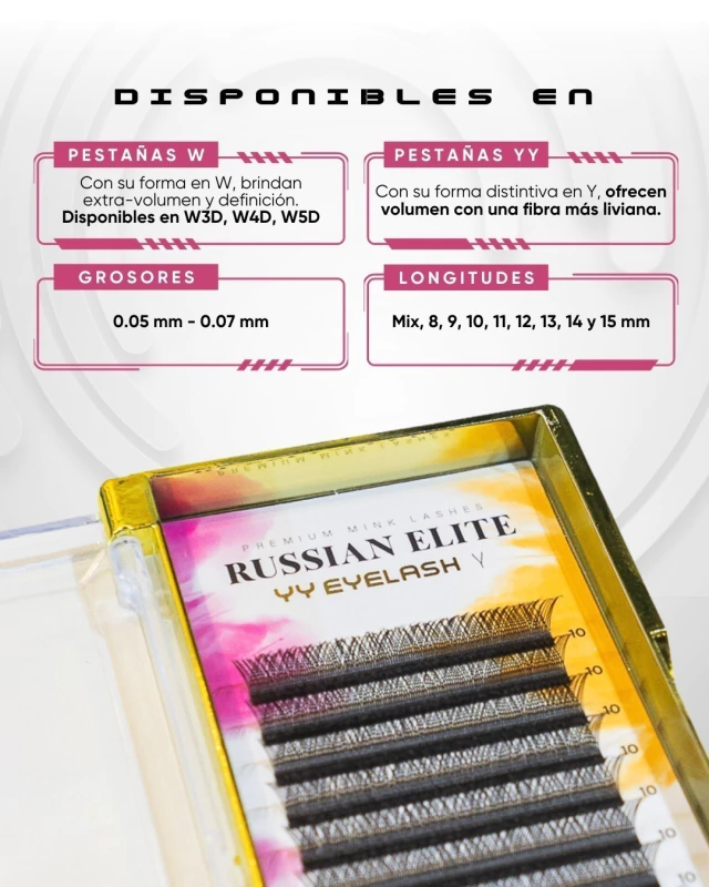 pestañas 3d 0.307d russian elite neicha