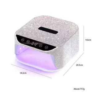 cabina inalámbrica con strass bm 2420