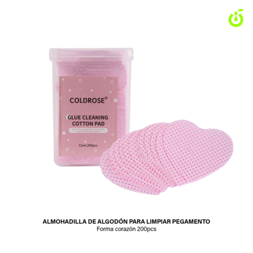 wipes pestañas corazón coldrose