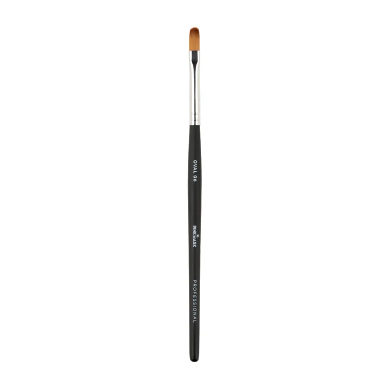 pincel gel brush oval 06 pink mask