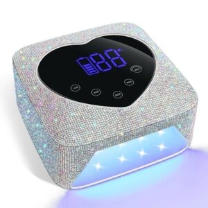 cabina con strass portátil corazón cordless 72w