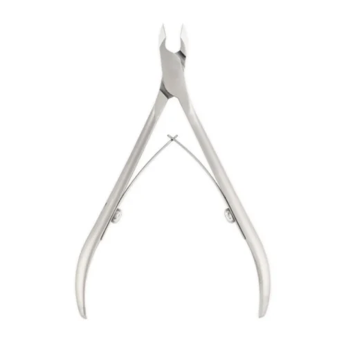 alicate cuticula cuticle nipper pro line half jaw 5mm pink mask