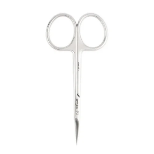 tijera cutícula cuticle scissor pro line medium hand csc001 pink mask