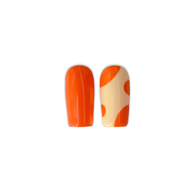 hyper gel orange pink mask