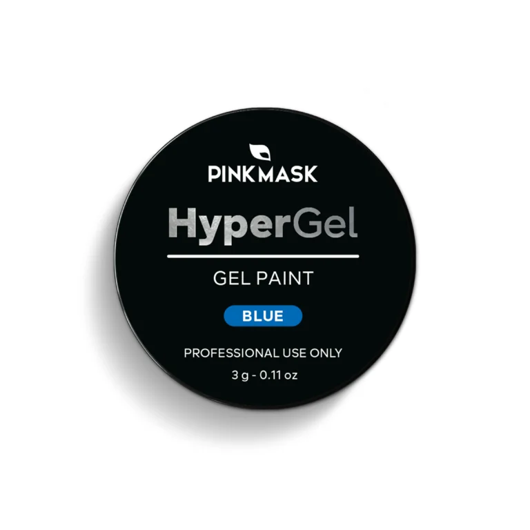 hyper gel blue pink mask