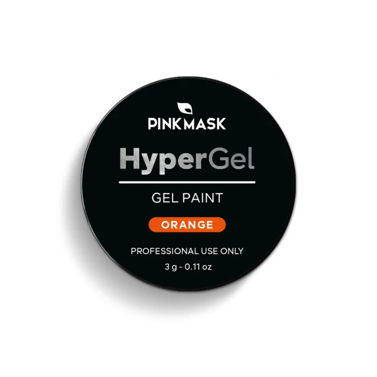 hyper gel orange pink mask