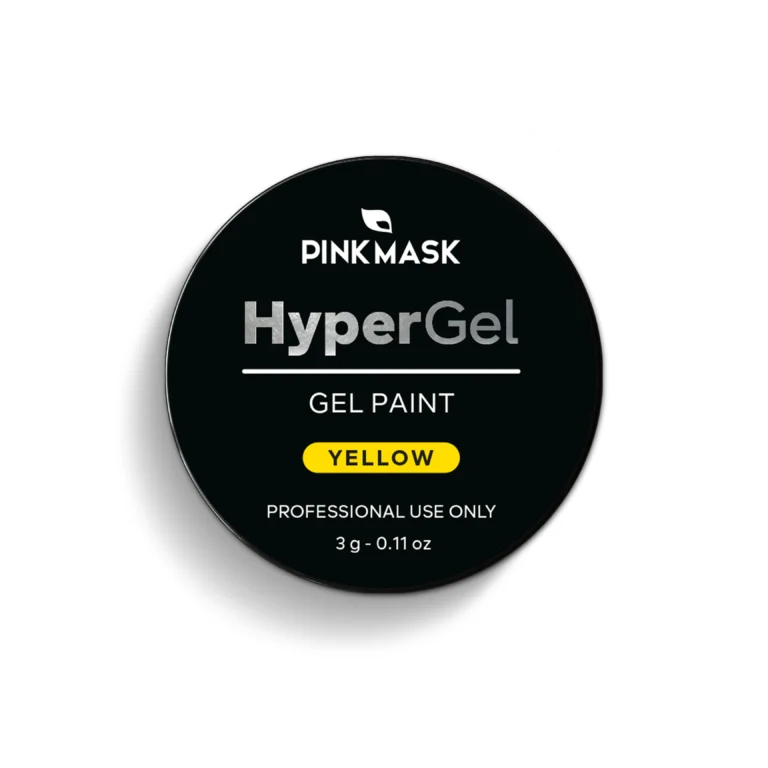 hyper gel yellow pink mask