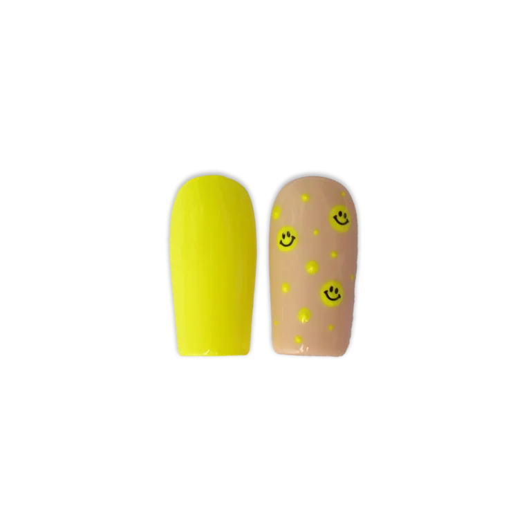 hyper gel yellow pink mask