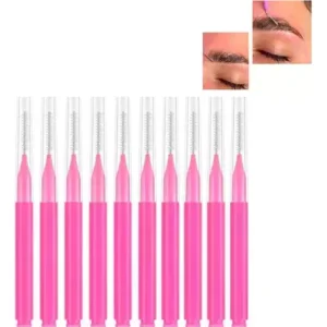 micro cepillos rosa x10