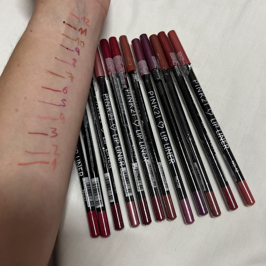 delineador de labios pink 21