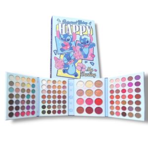 paleta de sombras stitch infantil