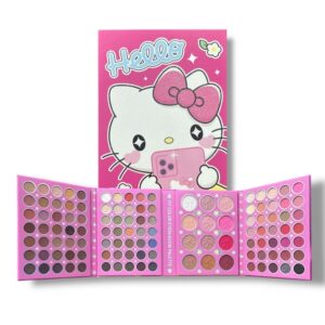 paleta de sombras hello kitty infantil