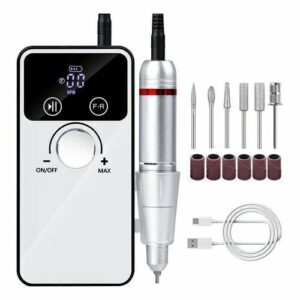 torno plata inalámbrico nail drill machine
