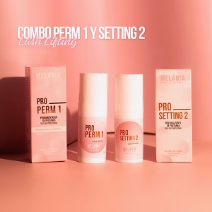 combo perm 1 y setting 2 lash lifting 10ml melania