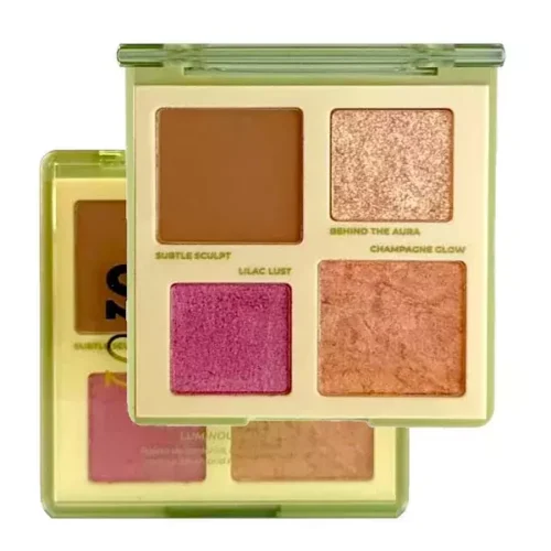 Paleta de contorno, rubor e iluminador Perfect Blend Silk Skin RUBY ROSE