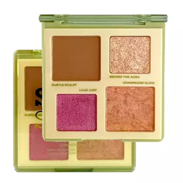 Paleta de contorno, rubor e iluminador Perfect Blend Silk Skin RUBY ROSE