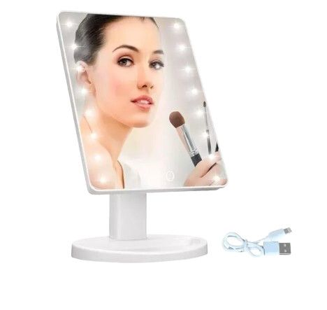 espejo con luz led