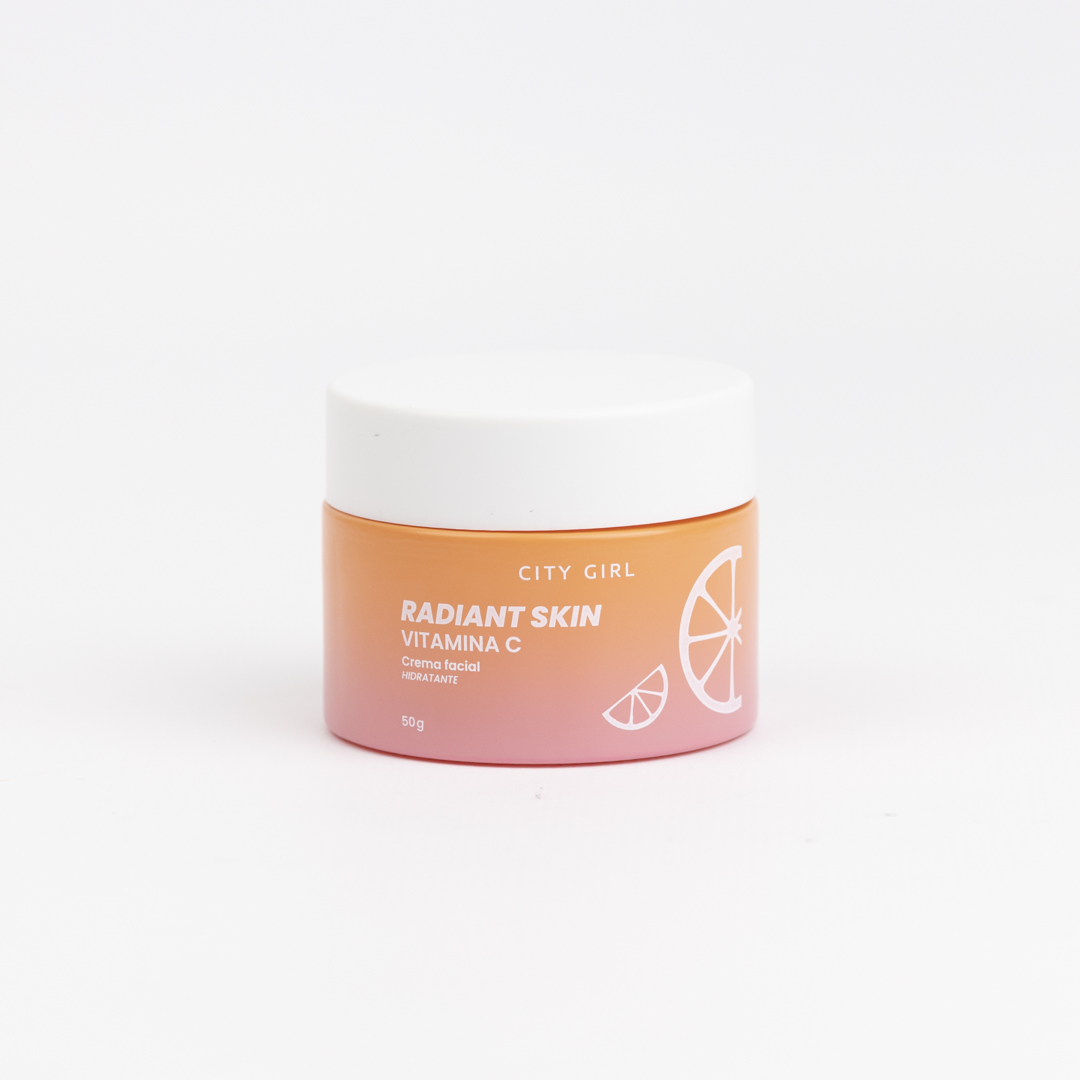 crema facial hidratante vitamina c city girl