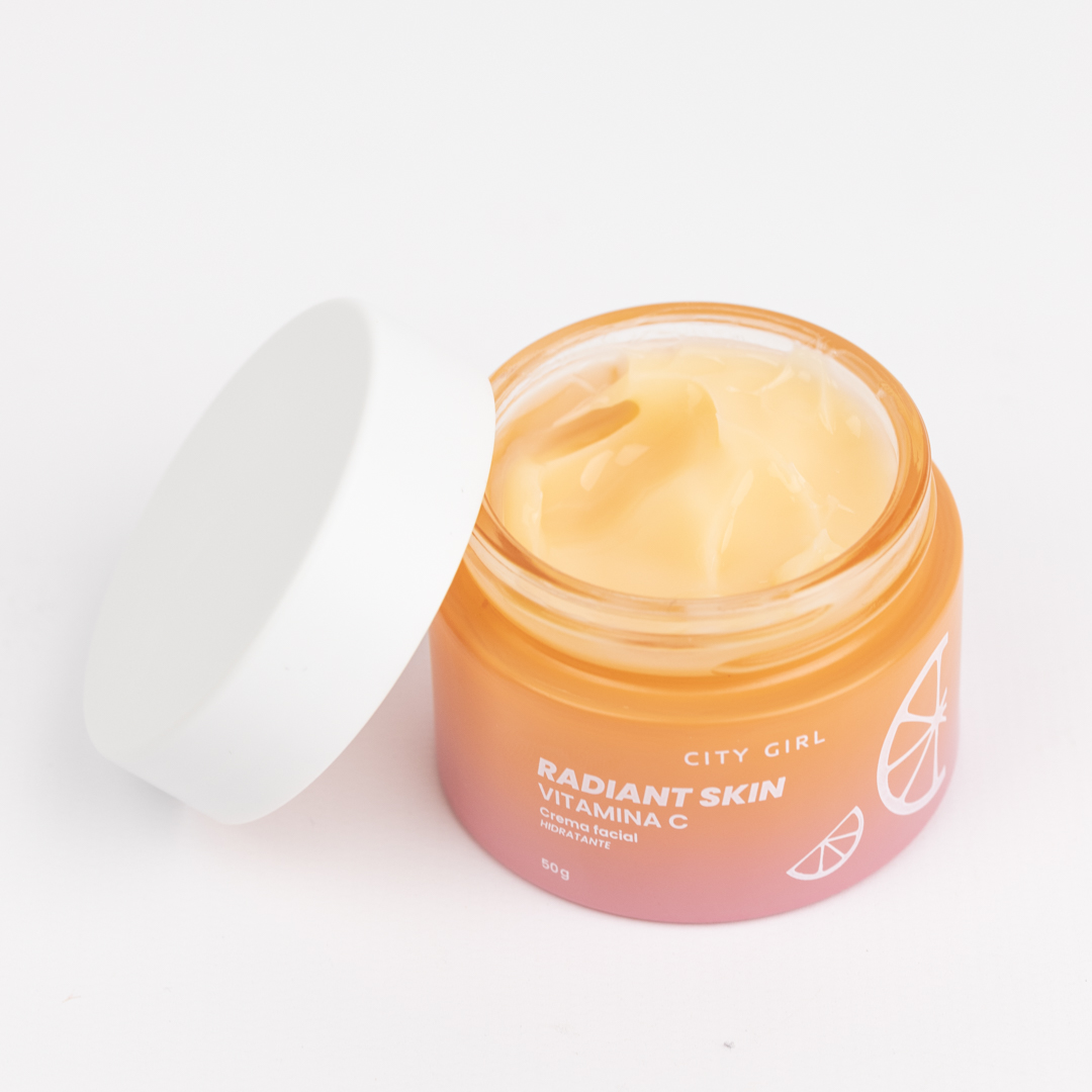 crema facial hidratante vitamina c city girl