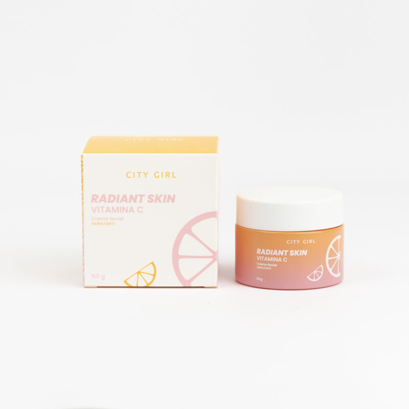 crema facial hidratante vitamina c city girl