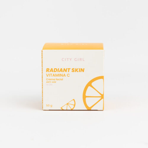 crema facial de dia anti age vitamina c city girl