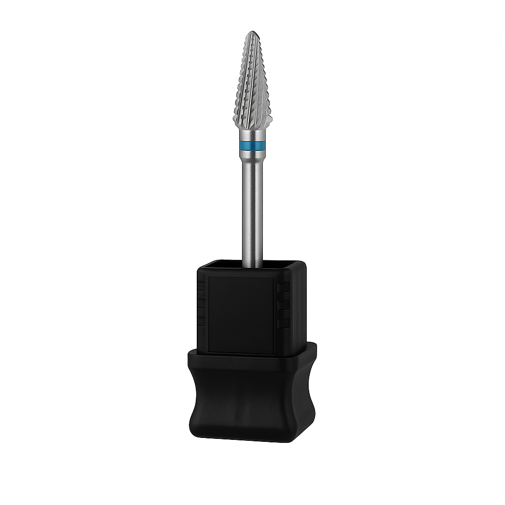 Fresa Carbide Bit Straight Edge Blue PINK MASK