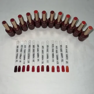 esmalte red glass charm limit jelly