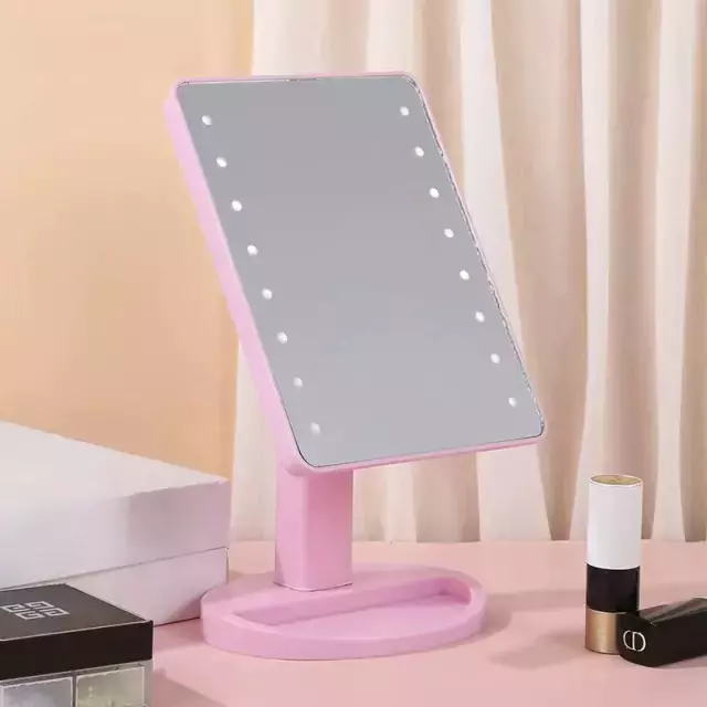 espejo con luz led