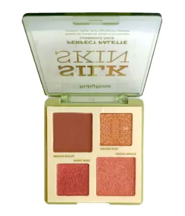 Paleta de contorno, rubor e iluminador Perfect Blend Silk Skin RUBY ROSE