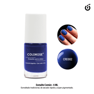 esmalte común azul coldrose
