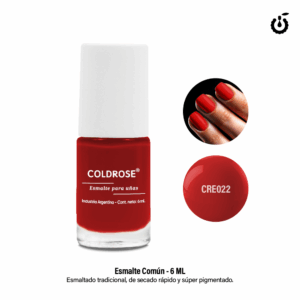 esmalte común rojo coldrose 22