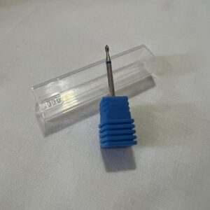 fresa diamantada mini flama cinta azul